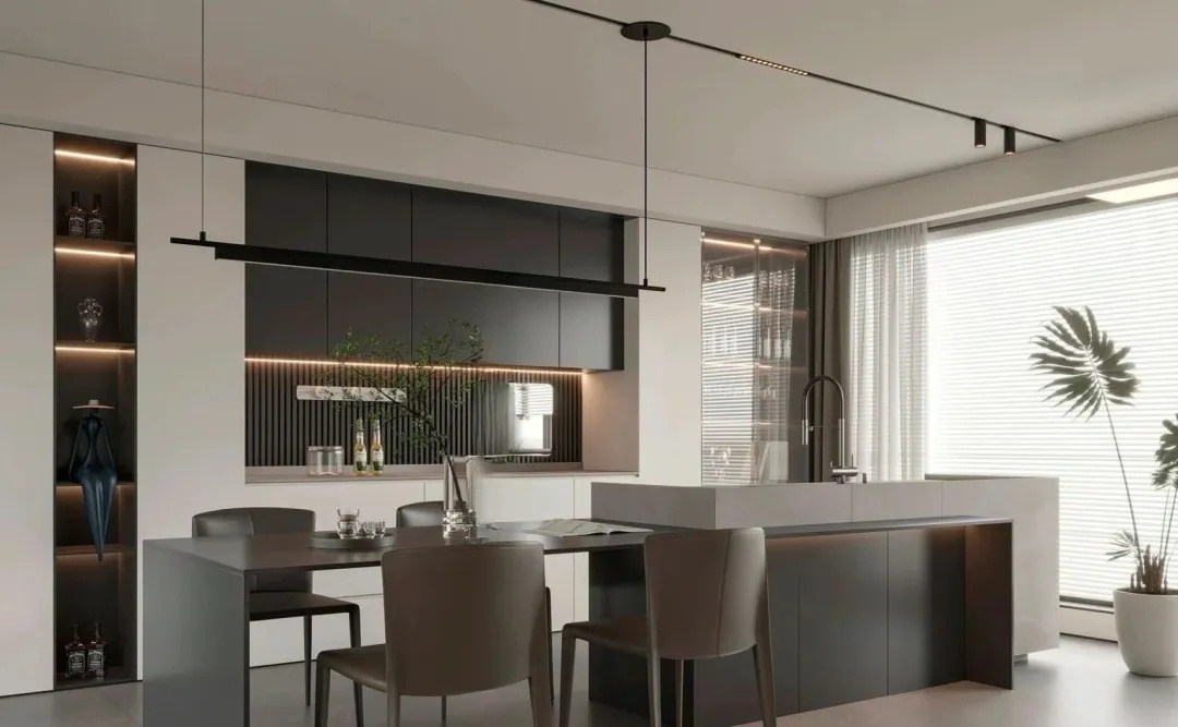 餐边柜设计,尽显生活格调(图10) 餐边柜设计,尽显生活格调(图10)